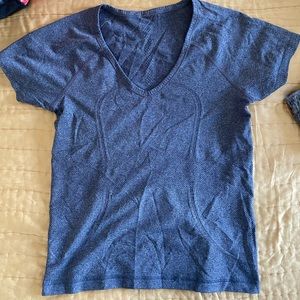 Lululemon Gray V Neck